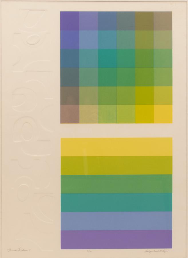 AUDRY GRENDAHL KUHN SCREENPRINT ON WOVE PAPER (1 of 6)