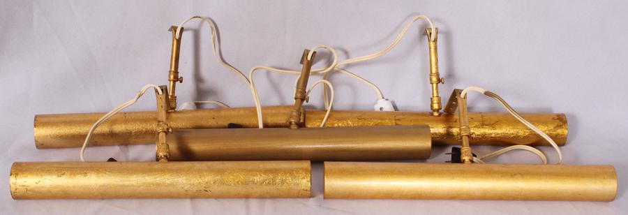 PAINTING VIEWING LIGHTS,  GROUP OF FIVE  L 16" (1 of 2)