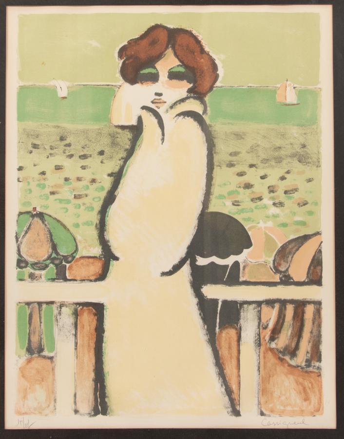 JEAN PIERRE CASSIGNEUL LITHOGRAPH AU BORD DE MER (1 of 4)