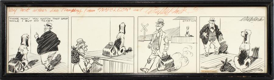 CLIFFORD MCBRIDE, "NAPOLEON"  COMIC STRIP (1 of 6)