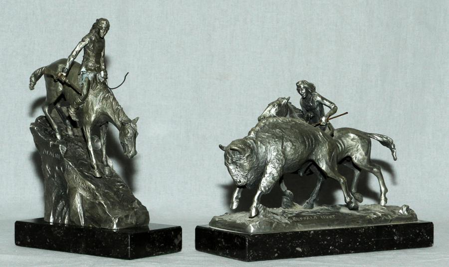 PHILIP KRACZKOWSKI PEWTER SCULPTURES (1 of 9)