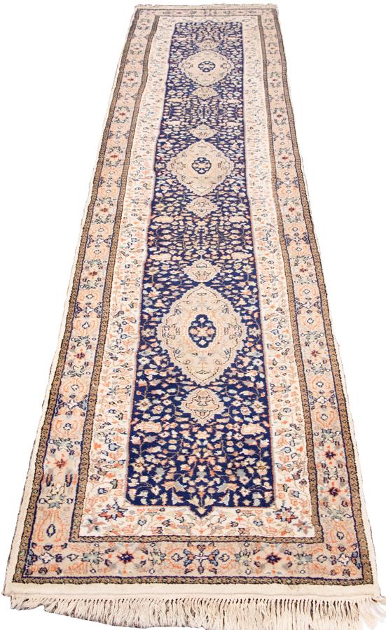 PAKISTAN ORIENTAL HAND MADE RUNNER C. 1970 (1 of 2)