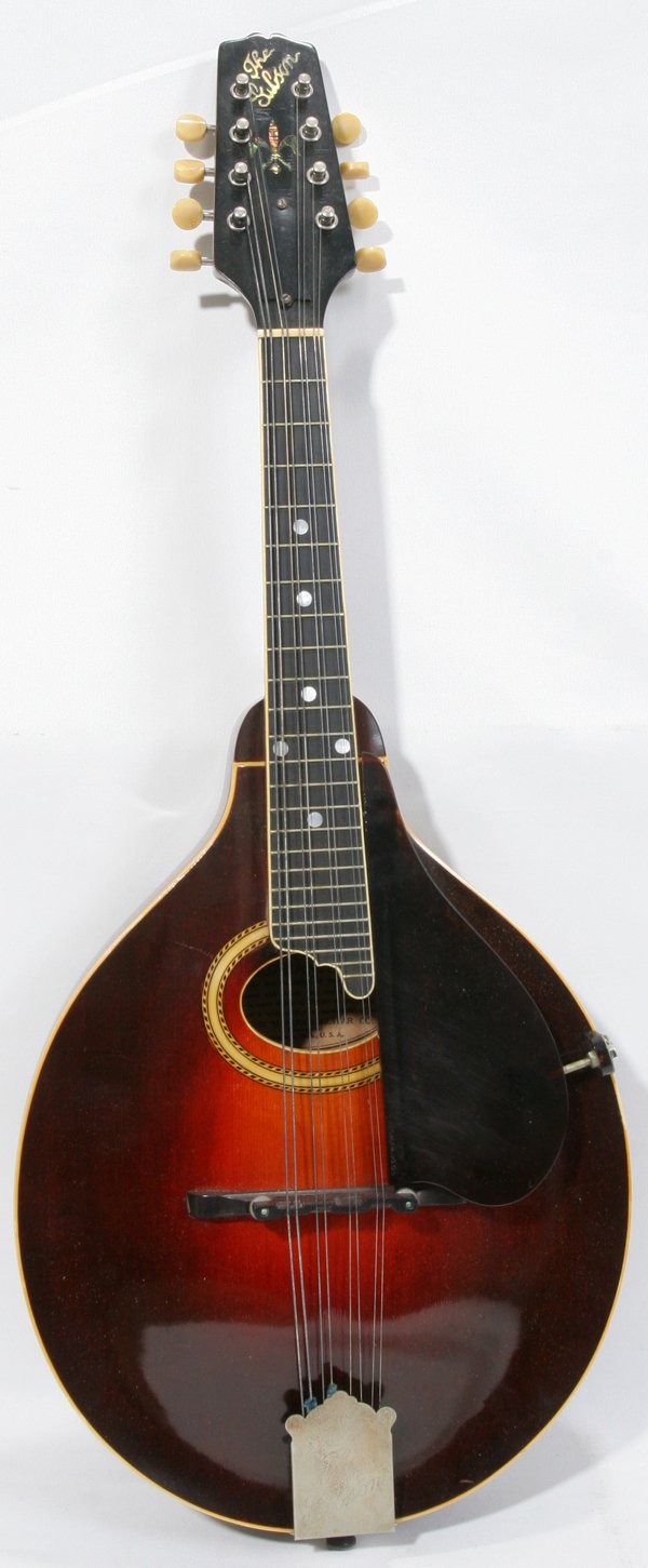 021050 GIBSON CO. MANDOLIN STYLE A 4, C. 1900, H 25" Feb 14, 2009