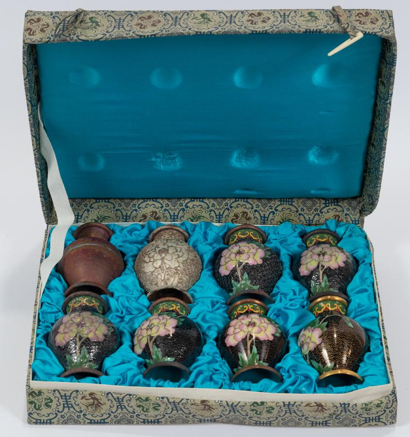 THE MAKING OF CLOISONNE PROGRESSIVE STAGES (1 of 11)