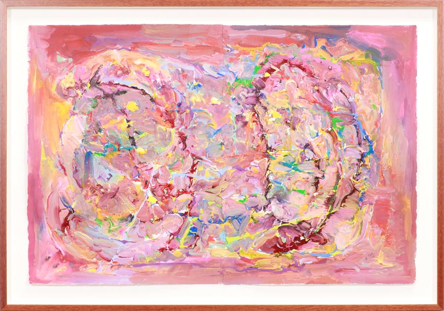 LINDA ROSS, WATERCOLOR & ACRYLIC ON ARCHES PAPER (1 of 6)