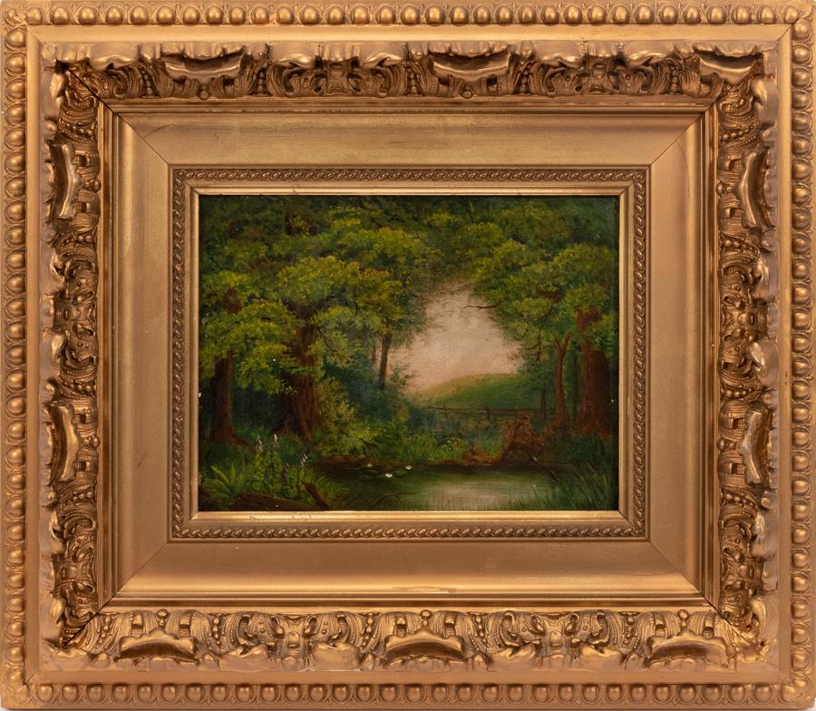 19TH C. EUROPEAN OIL ON CANVAS (1 of 3)