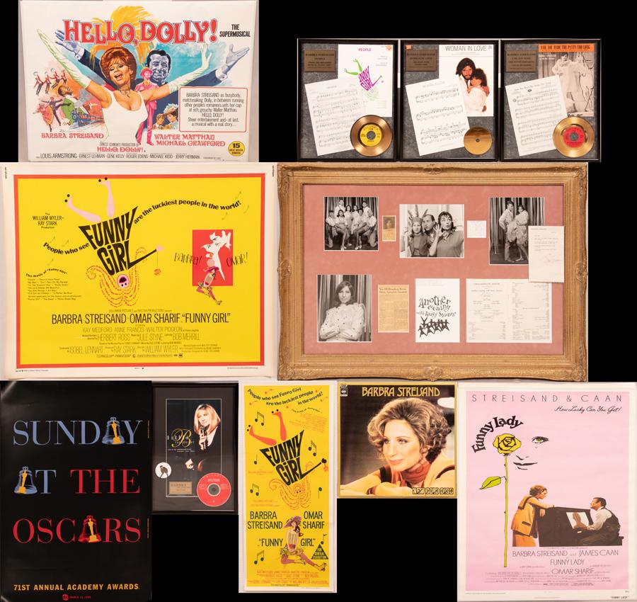 BARBARA STREISAND ARTICLES, POSTERS, RECORDS (1 of 20)