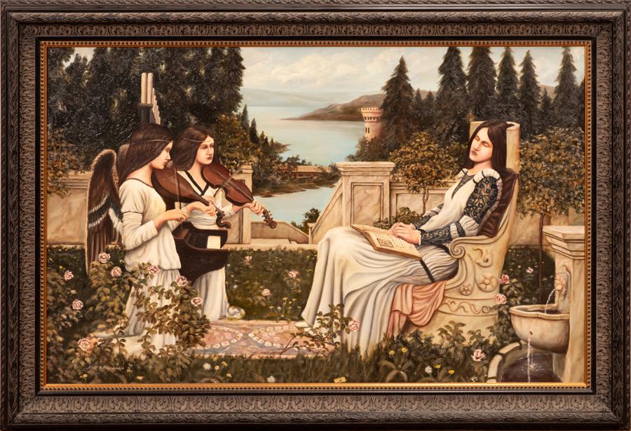 SCOTT B. GOODWILLIE OIL ON CANVAS, 1991 (1 of 3)