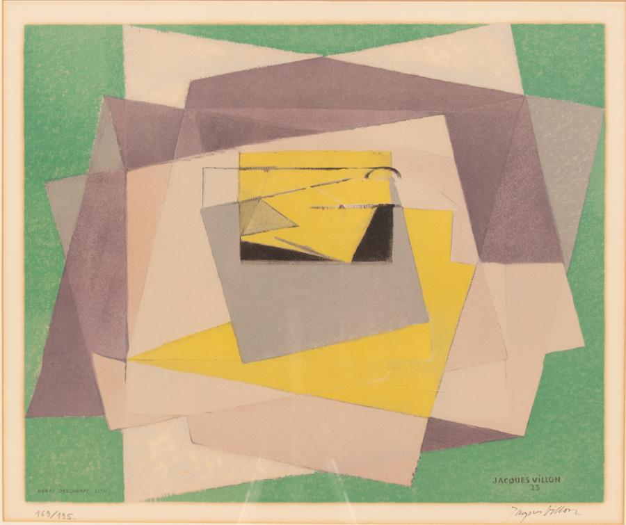 JACQUES VILLON (FRENCH, 1875–63), LITHOGRAPH IN COLORS (1 of 5)
