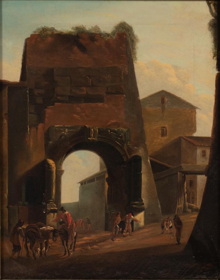 ATTR. PHILIBERT-LOUIS DEBUCOURT (FRENCH, 1755-32), OIL (1 of 4)