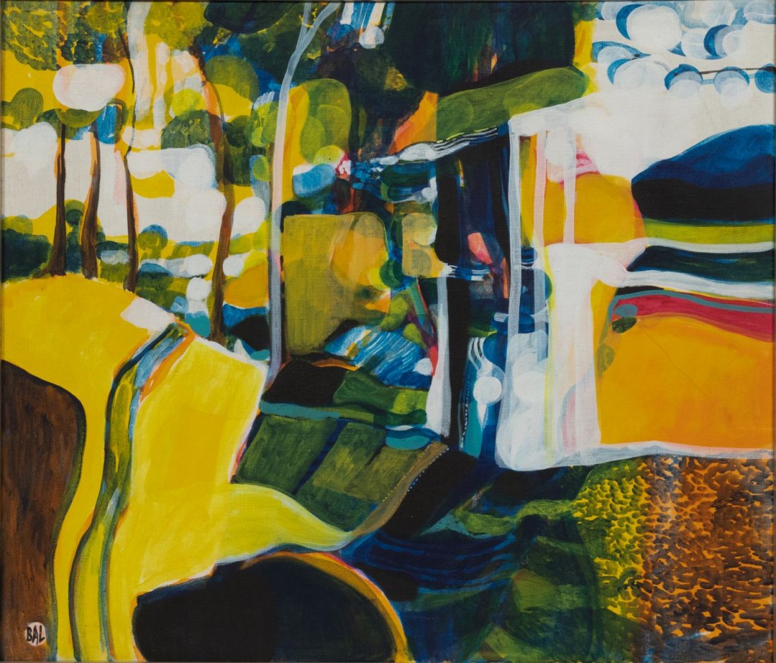 BENGT ARNE LINDEROS (BAL) (SWEDISH, 1929-1989) OIL ON (1 of 5)