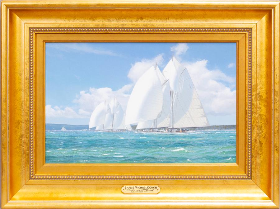 SHANE MICHAEL COUCH (BRITISH, B. 1963), OIL ON PANEL, H (1 of 4)