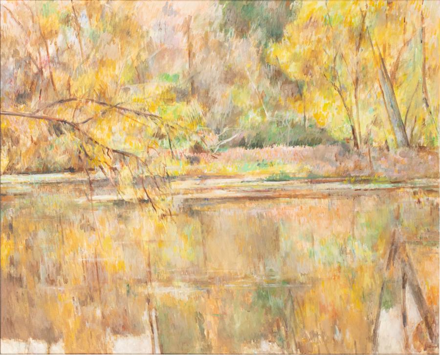 DAVID SHARPE (AMERICAN, 1944) ACRYLIC ON CANVAS H 31.5" (1 of 7)