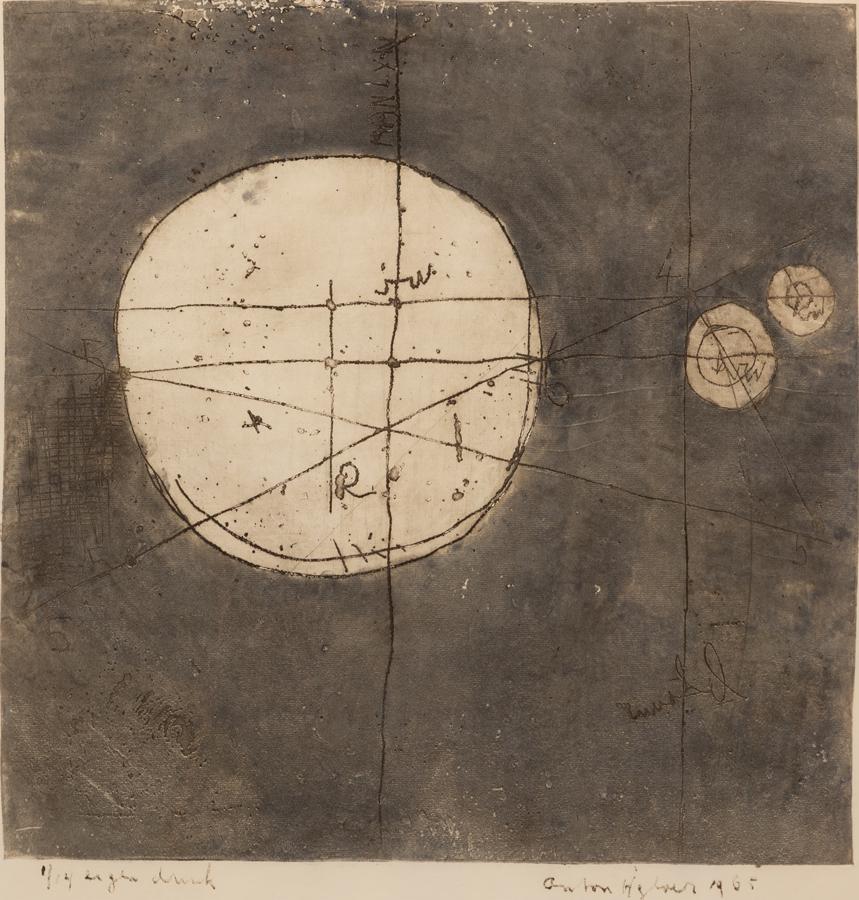 ANTON HEYBOER (NETHERLANDS, 1924-2005) AQUATINT ETCHING (1 of 4)