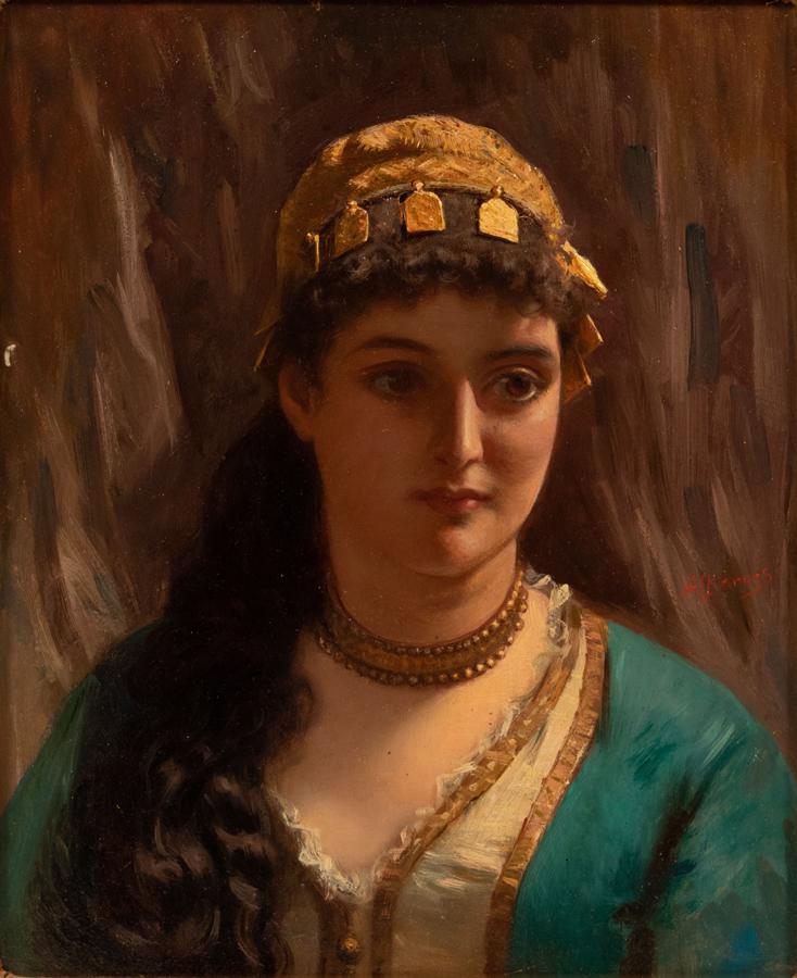 EDWARD CHARLES BARNES (BRITISH,1830-1888) OIL ON (1 of 5)