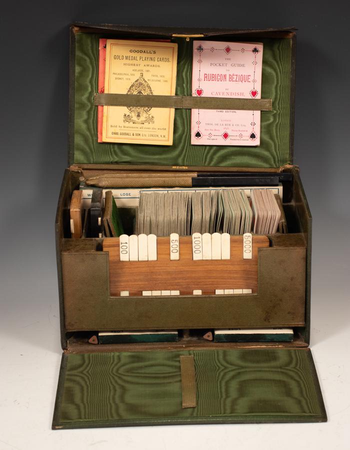 VICTORIAN WHIST, PIQUET, RUBICON BEZIQUE, GAME (1 of 9)