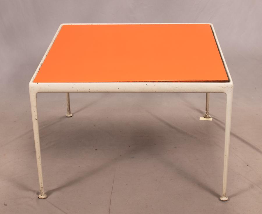 RICHARD  SCHULTZ,  DINING TABLE, PORCELAIN ENAMELED (1 of 6)