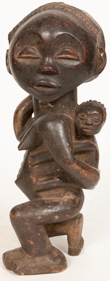 AFRICAN, LUBA  DEMOCRATIC REPUBLIC OF CONGO,  CARVED (1 of 2)