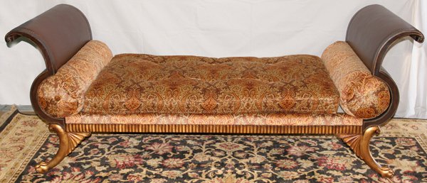 ITALIAN CONTEMPORARY MAHOGANY FINISH FRAME