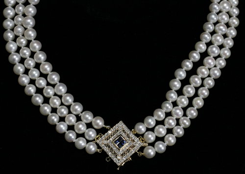 CULTURED PEARL (7-8 MM.) NECKLACE