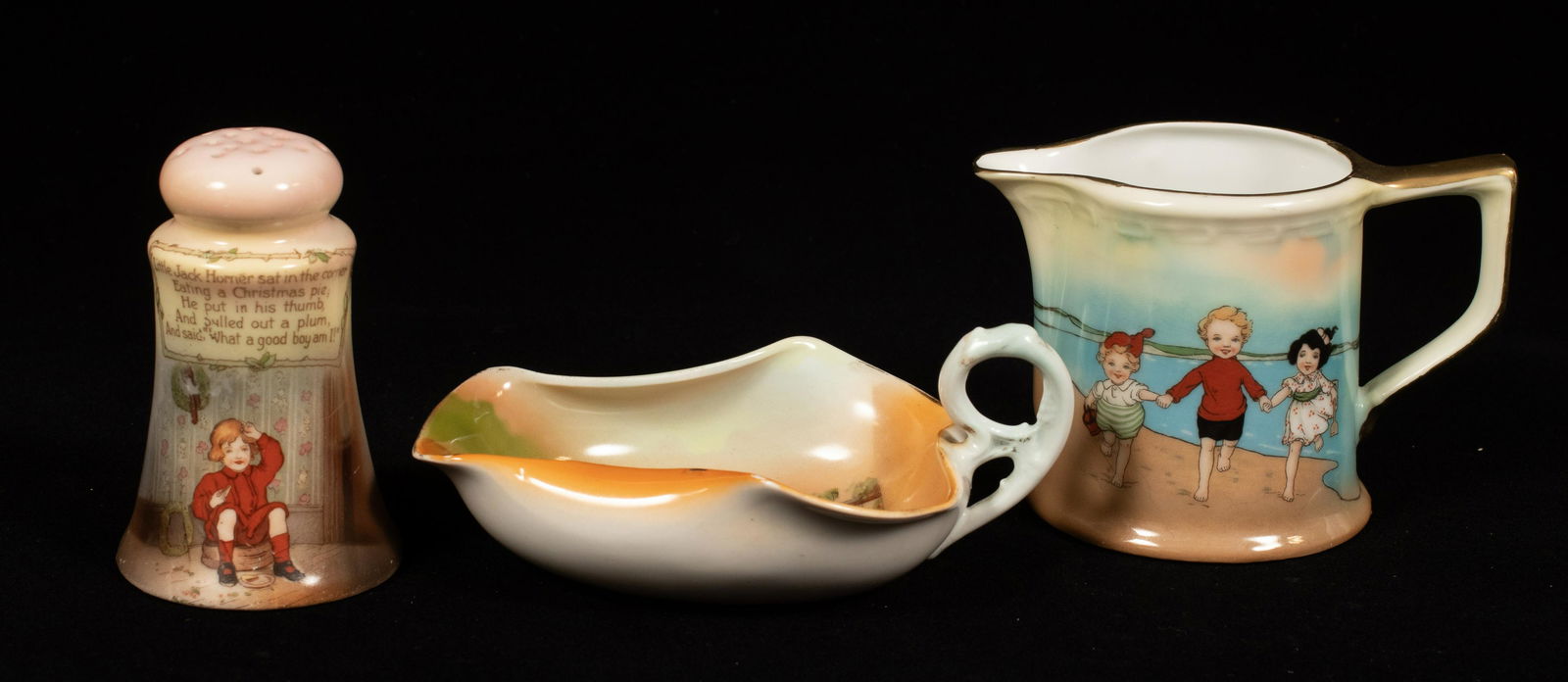 ROYAL BAYREUTH PORCELAIN, NURSERY RHYME 3 PCS (1 of 10)