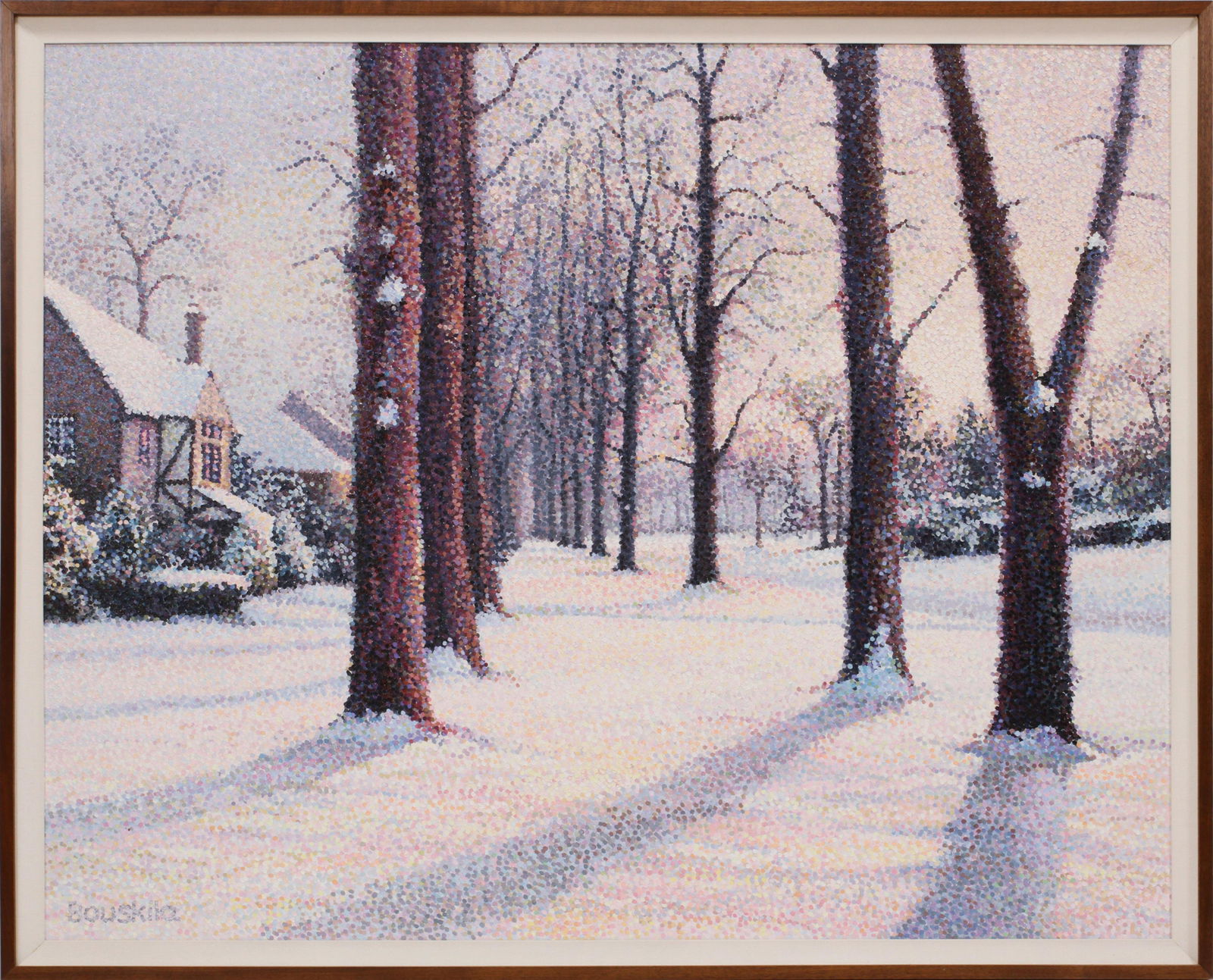 MARTYN BOUSKILA, B.1954, CRANBROOK, OIL ON CANVAS H 48" (1 of 7)