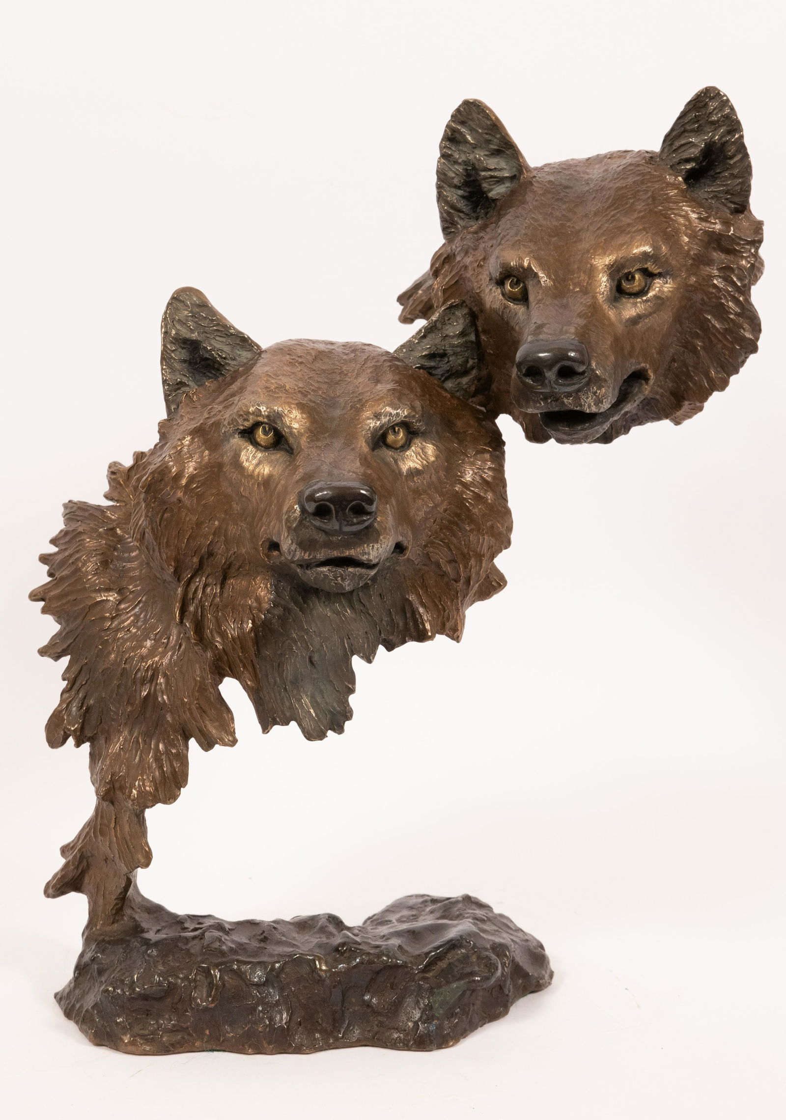 MARK HOPKINS (AMERICAN, 20/21ST C) BRONZE SCULPTURE, (1 of 5)