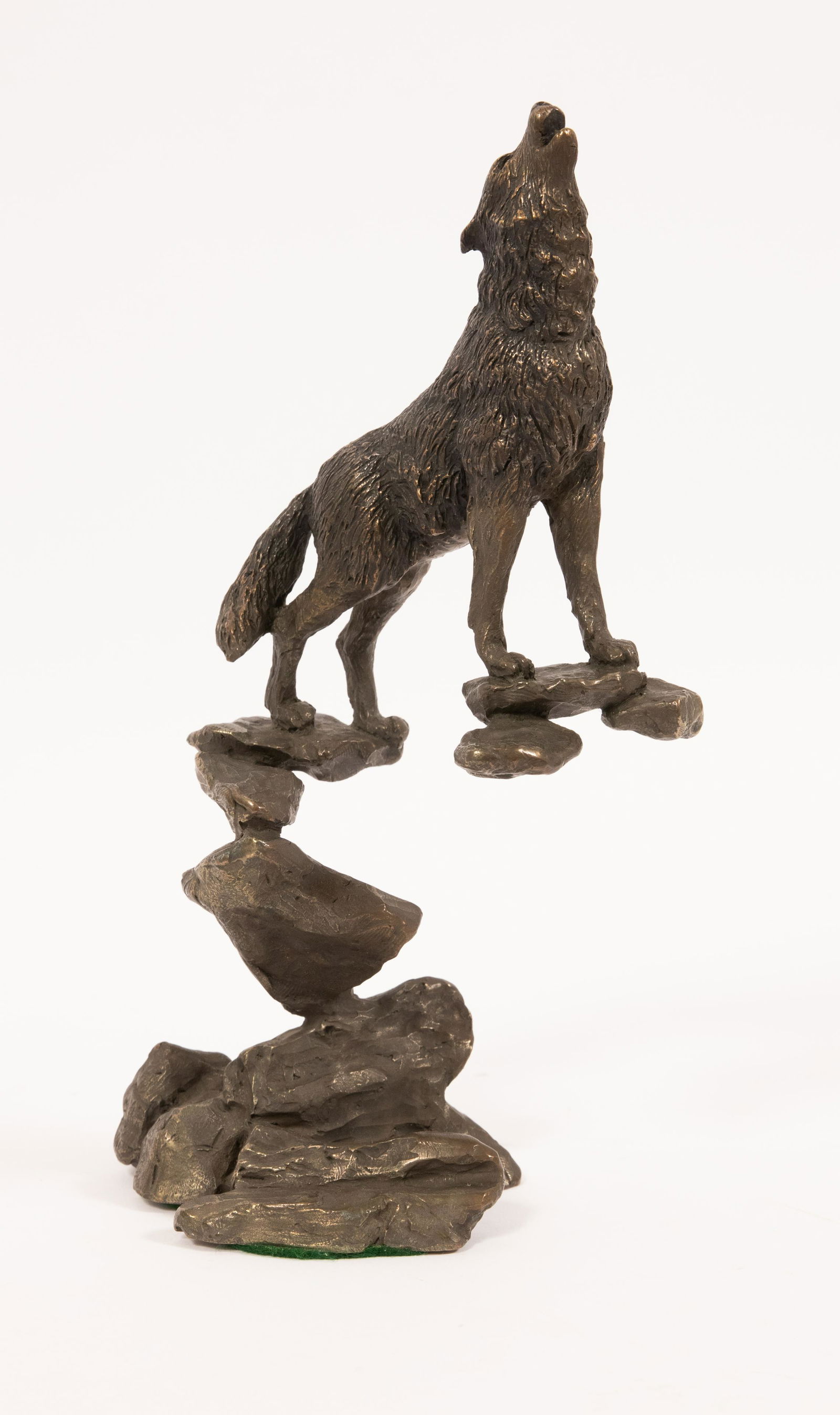 MARK HOPKINS (AMERICAN, 20/21ST C) MINIATURE BRONZE (1 of 4)
