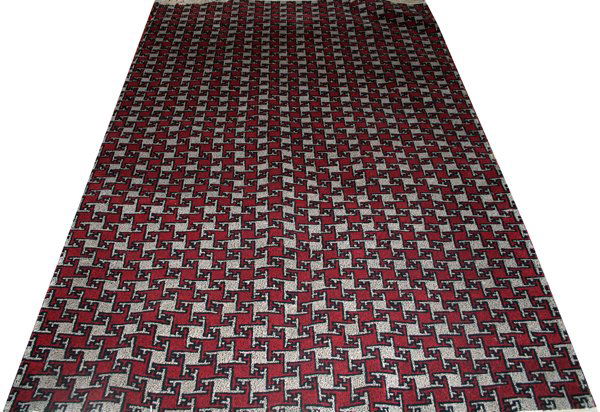 TIBET HAND-KNOTTED RUG, 8' 0" X 5' 0": TIBET HAND-KNOTTED RUG, 8' 0" X 5' 0":