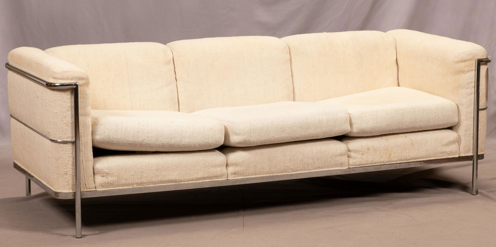 VINTAGE LE CORBUSIER STYLE JACK CARTWRIGHT 3 SEAT SOFA (1 of 14)