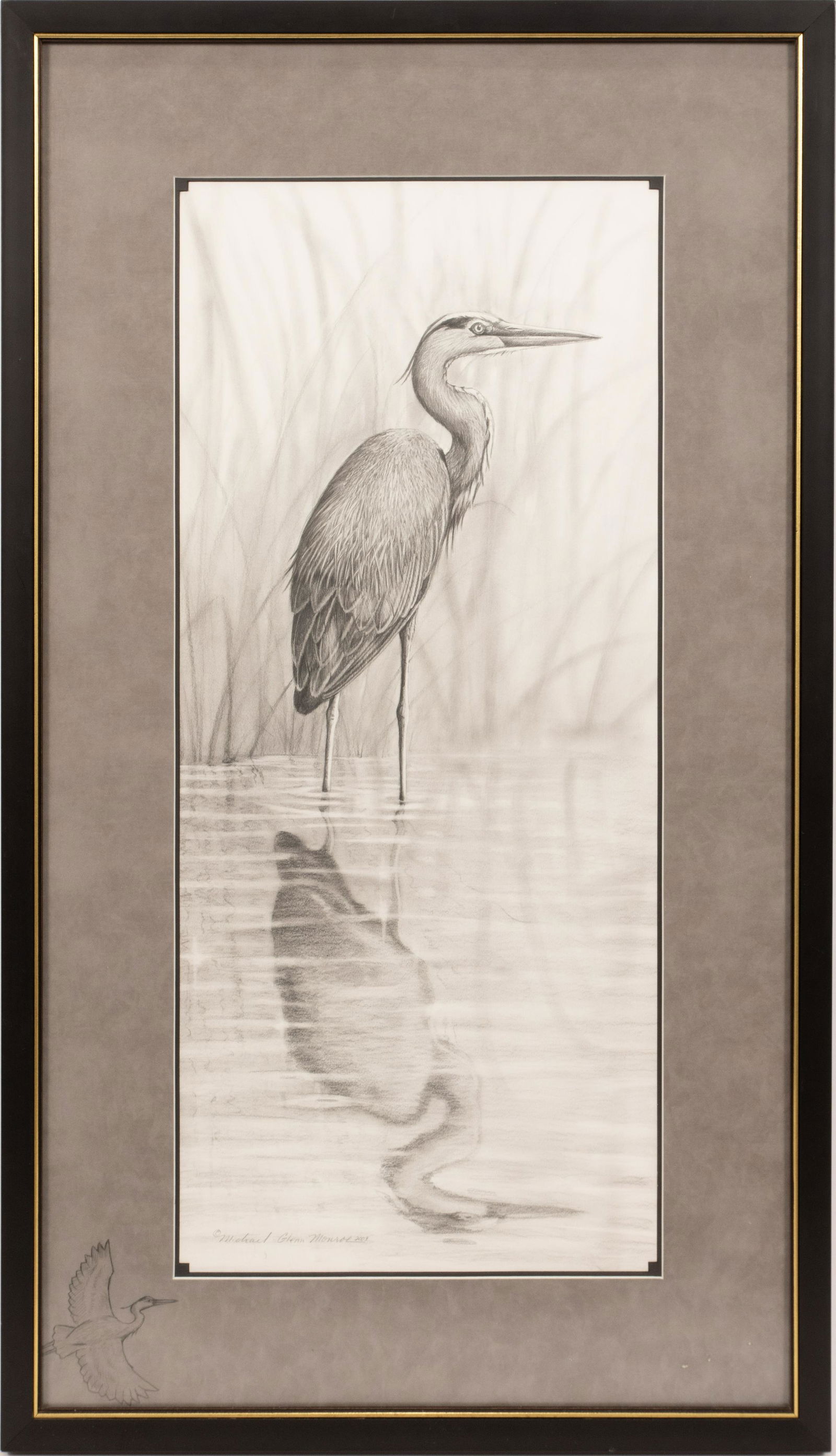 MICHAEL GLENN MONROE, (AM. B. 2001) FRAMED PRINT, 2003 (1 of 7)