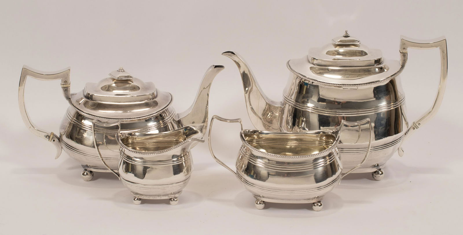 THOMAS WALLIS AND JONATHON HAYNE, GEORGIAN SILVER FOUR (1 of 17)