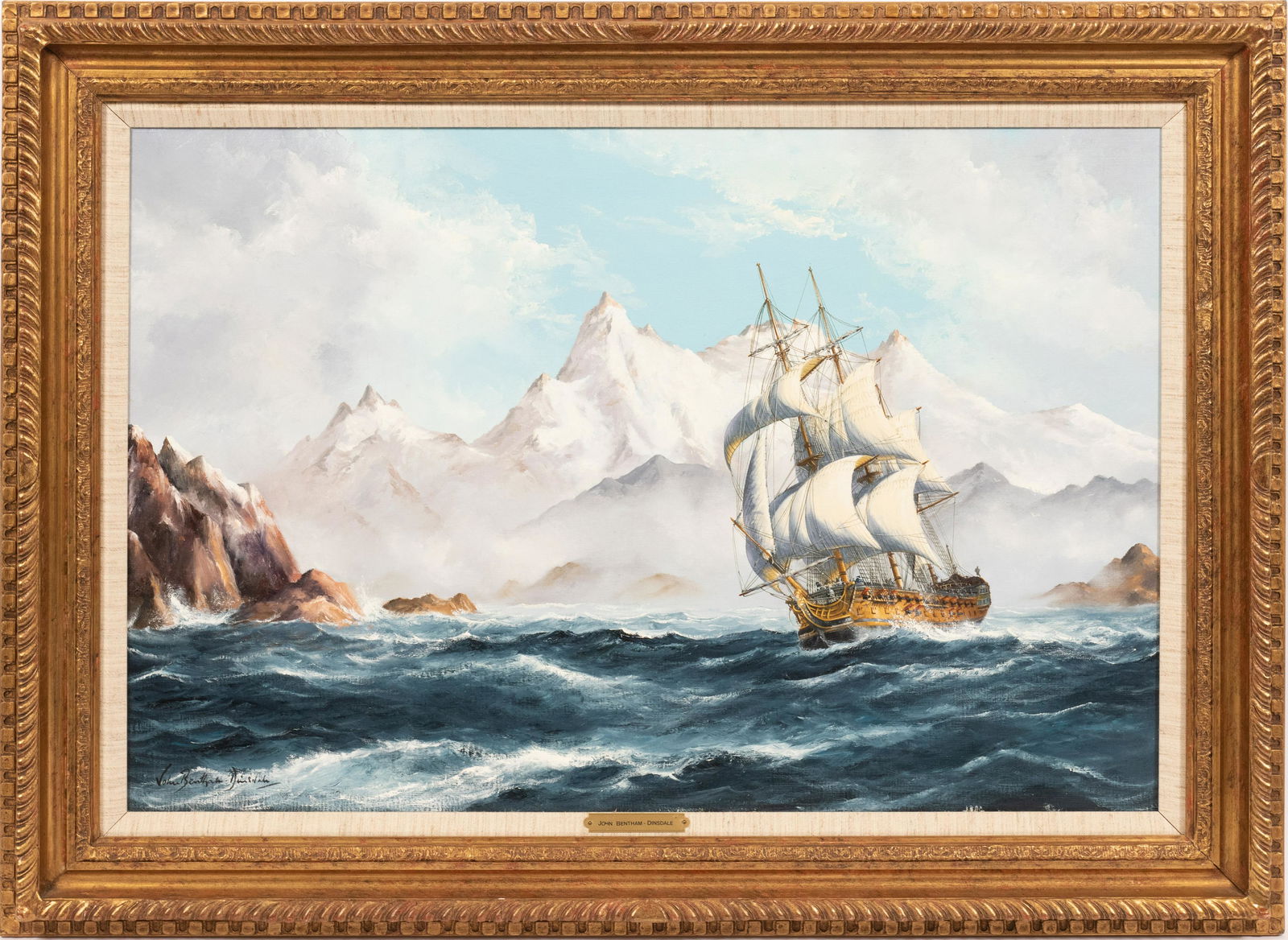 JOHN BENTHAM-DINSDALE (BRITISH 1927-2006), OIL ON (1 of 5)