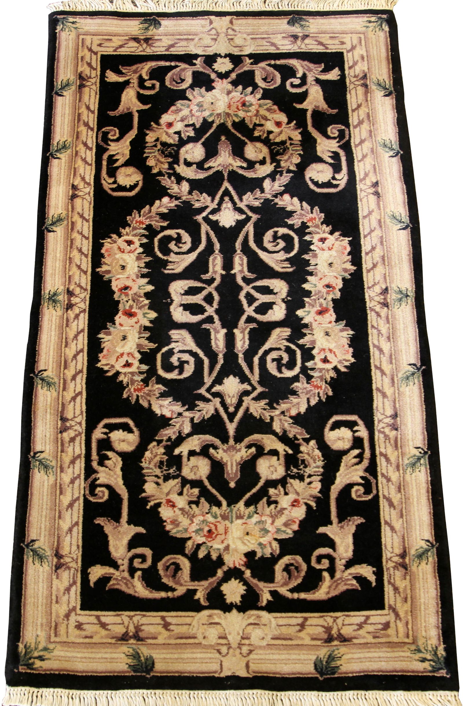 PAKISTANI PERSIAN WOOL RUG, C. 1990, W 2' 8", L 5' 4" (1 of 4)