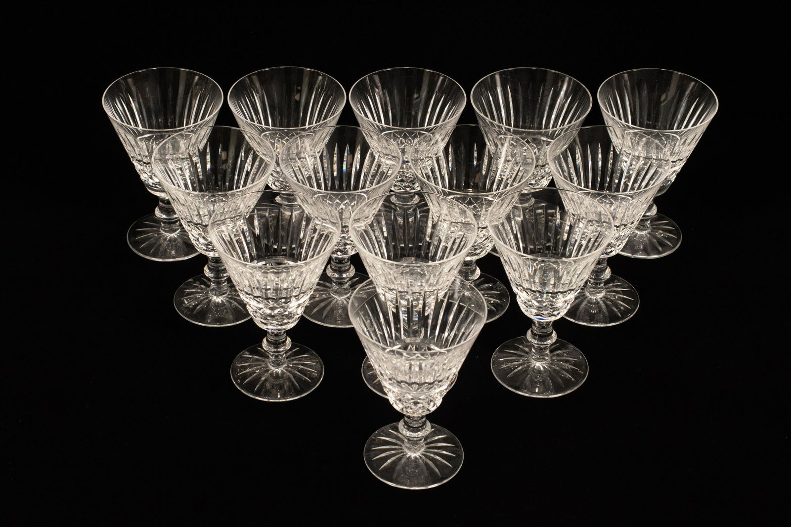 WATERFORD 'TRAMORE' CRYSTAL WATER GOBLETS, 10 PCS, H (1 of 5)