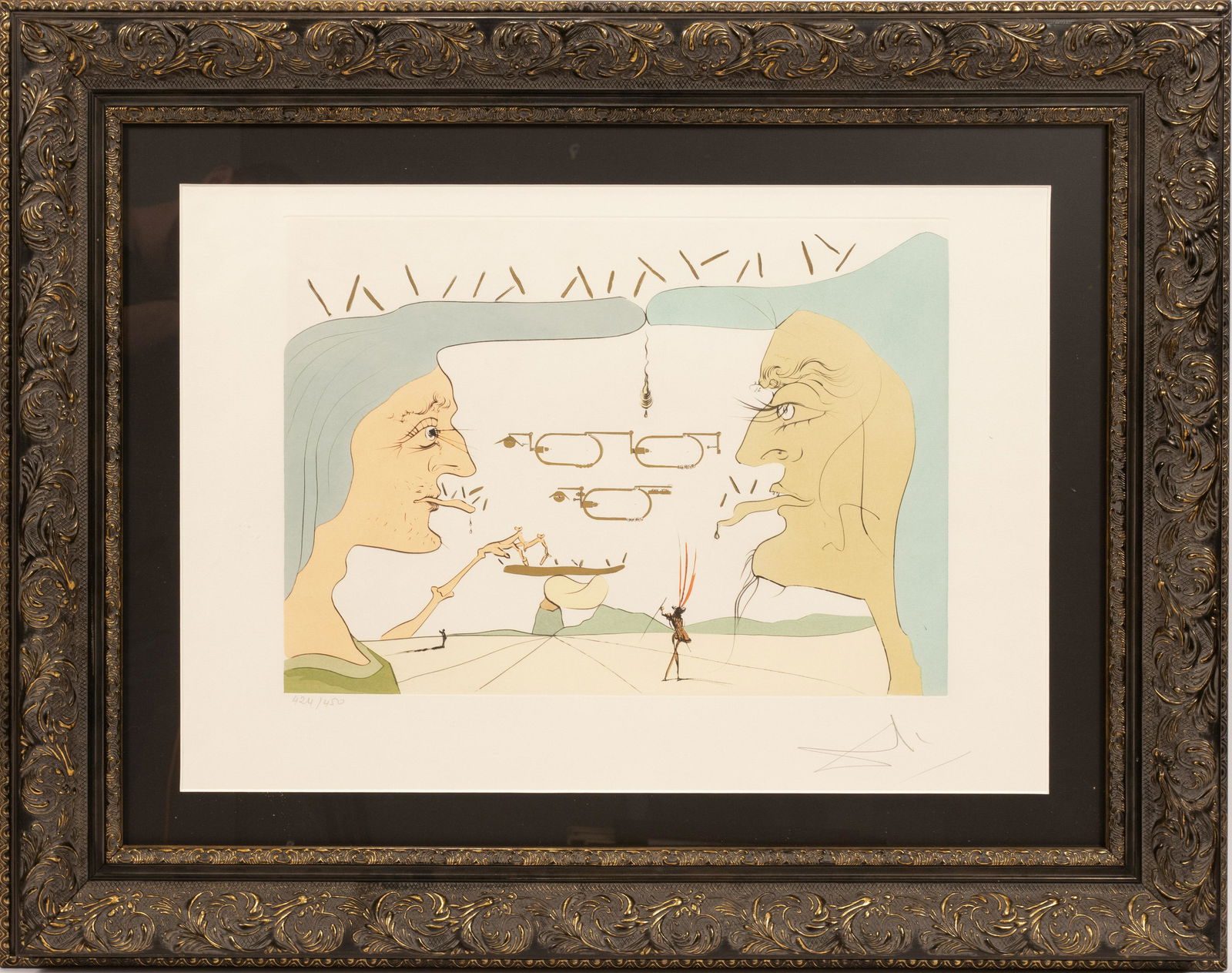 AFTER SALVADOR DALI (SPANISH, 1904–1989) ETCHING (1 of 12)