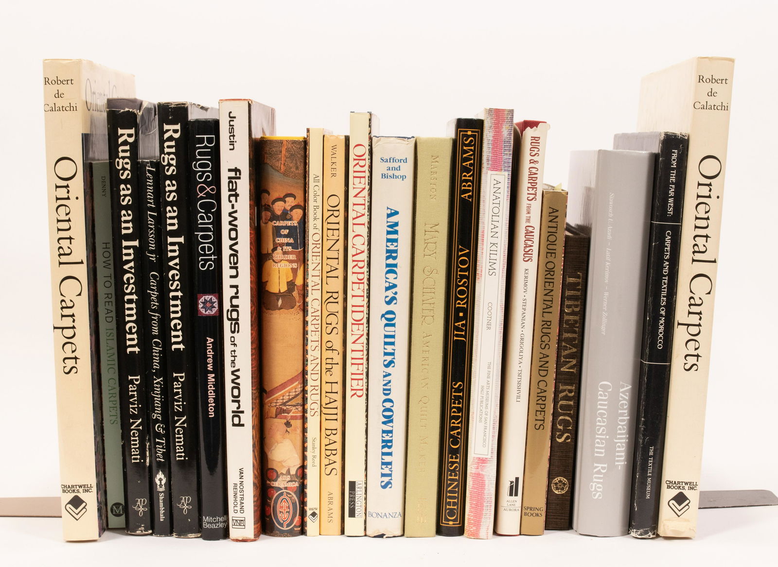 RUGS, CARPETS & QUILT HISTORY & REFERENCE BOOKS, 21 PCS (1 of 7)