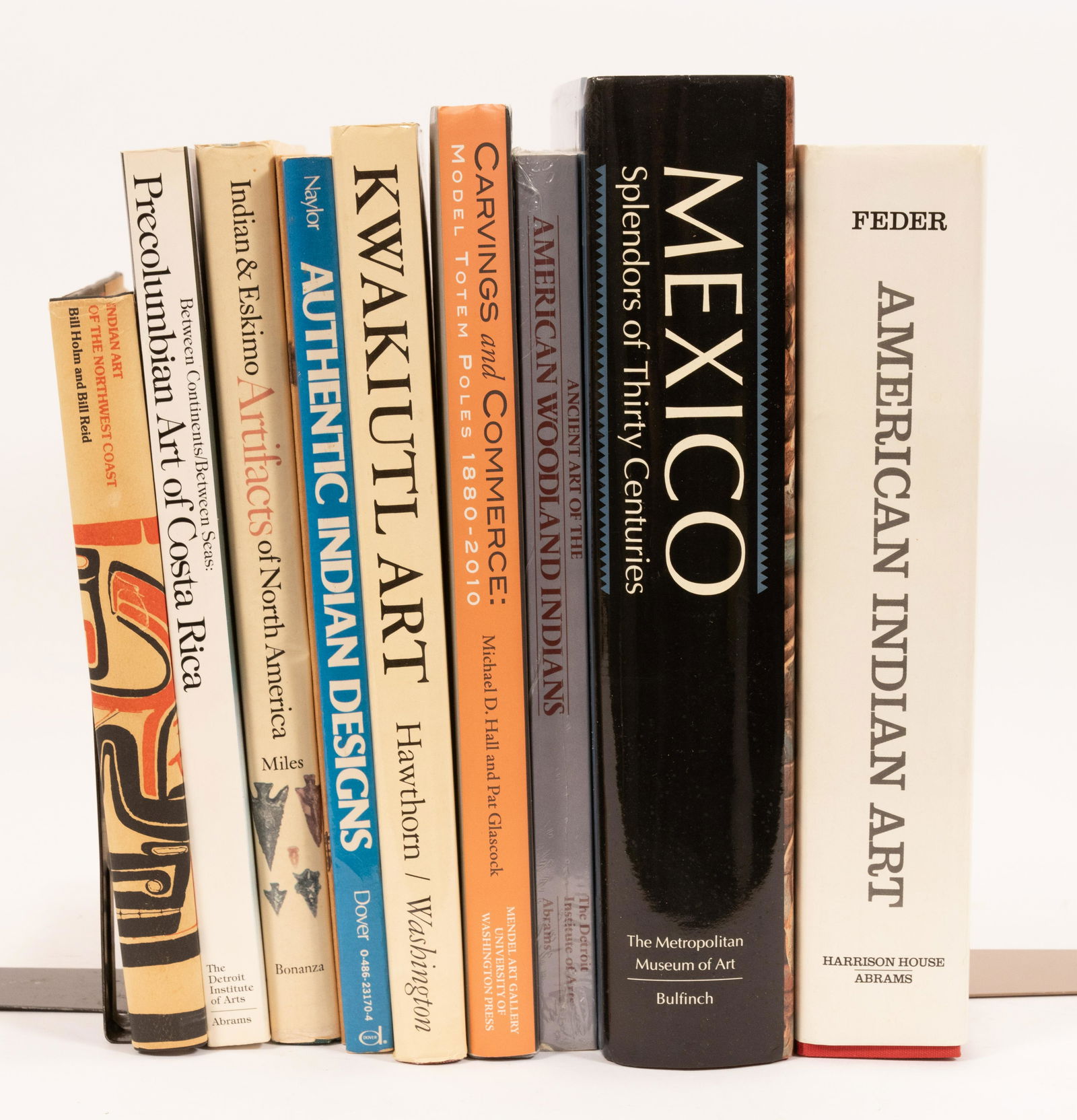 NATIVE AMERICAN ART HISTORY & REFERENCE BOOKS, 9 PCS (1 of 3)