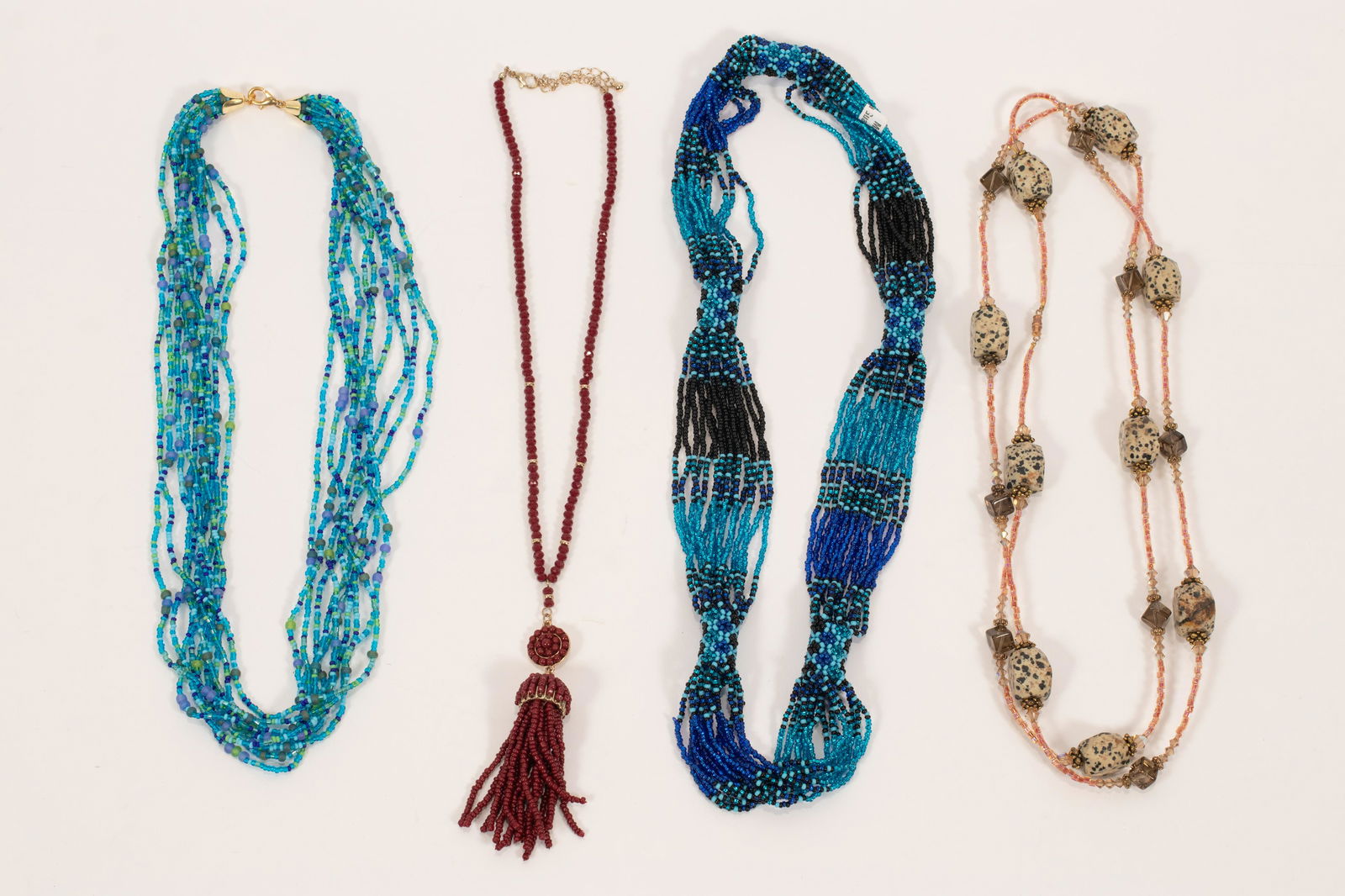 GUATEMALA SEED BEAD NECKLACE + 3 OTHERS (1 of 7)