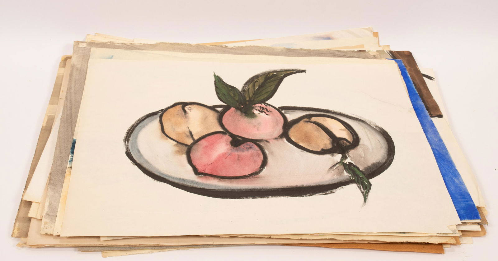 HAROLD COHN (AMER, MICH, 1908-82), MIXED MEDIA ON (1 of 6)