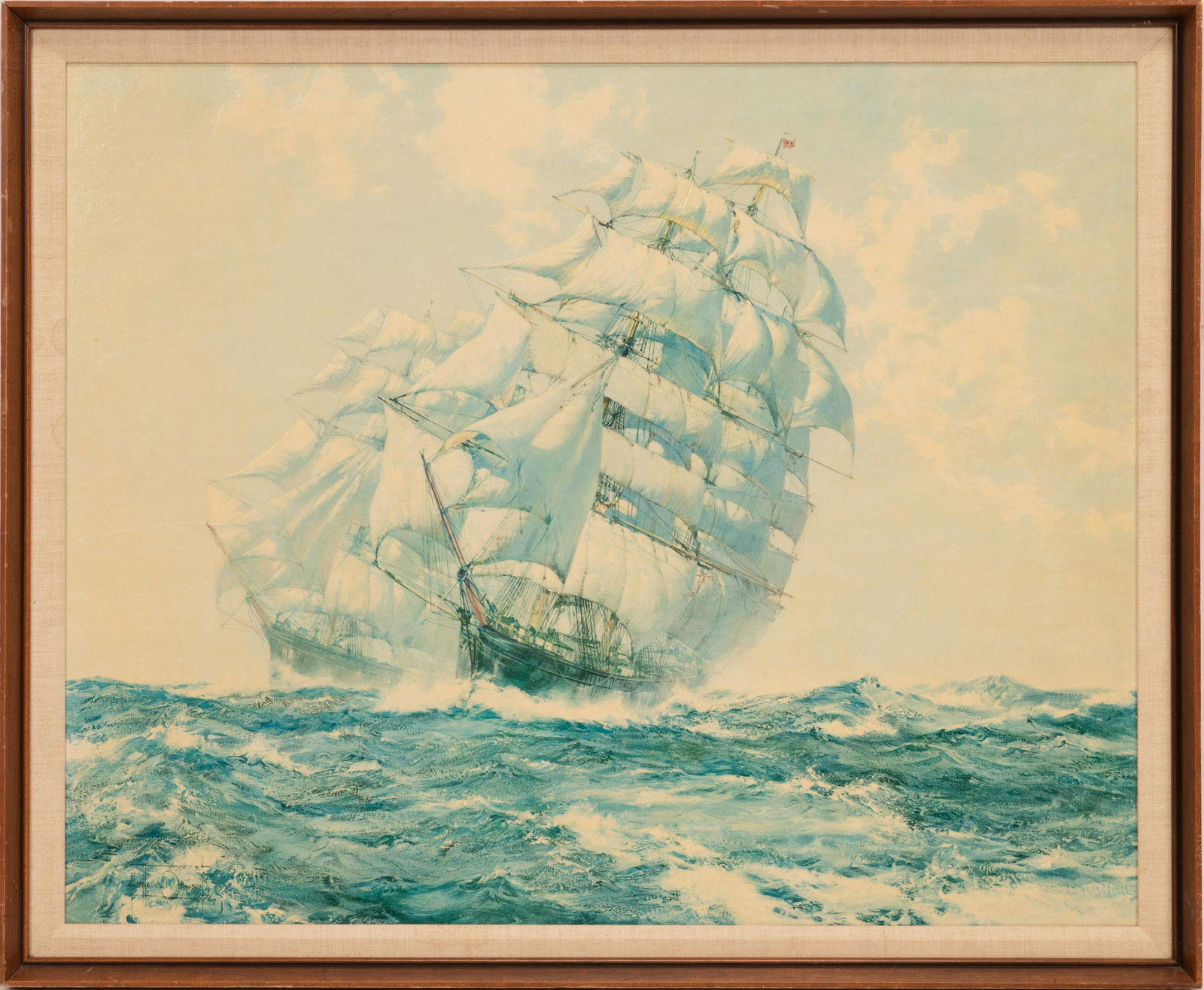 AFTER MONTAGUE DAWSON (ENGLISH, 1890-1973) GICLEE ON (1 of 4)