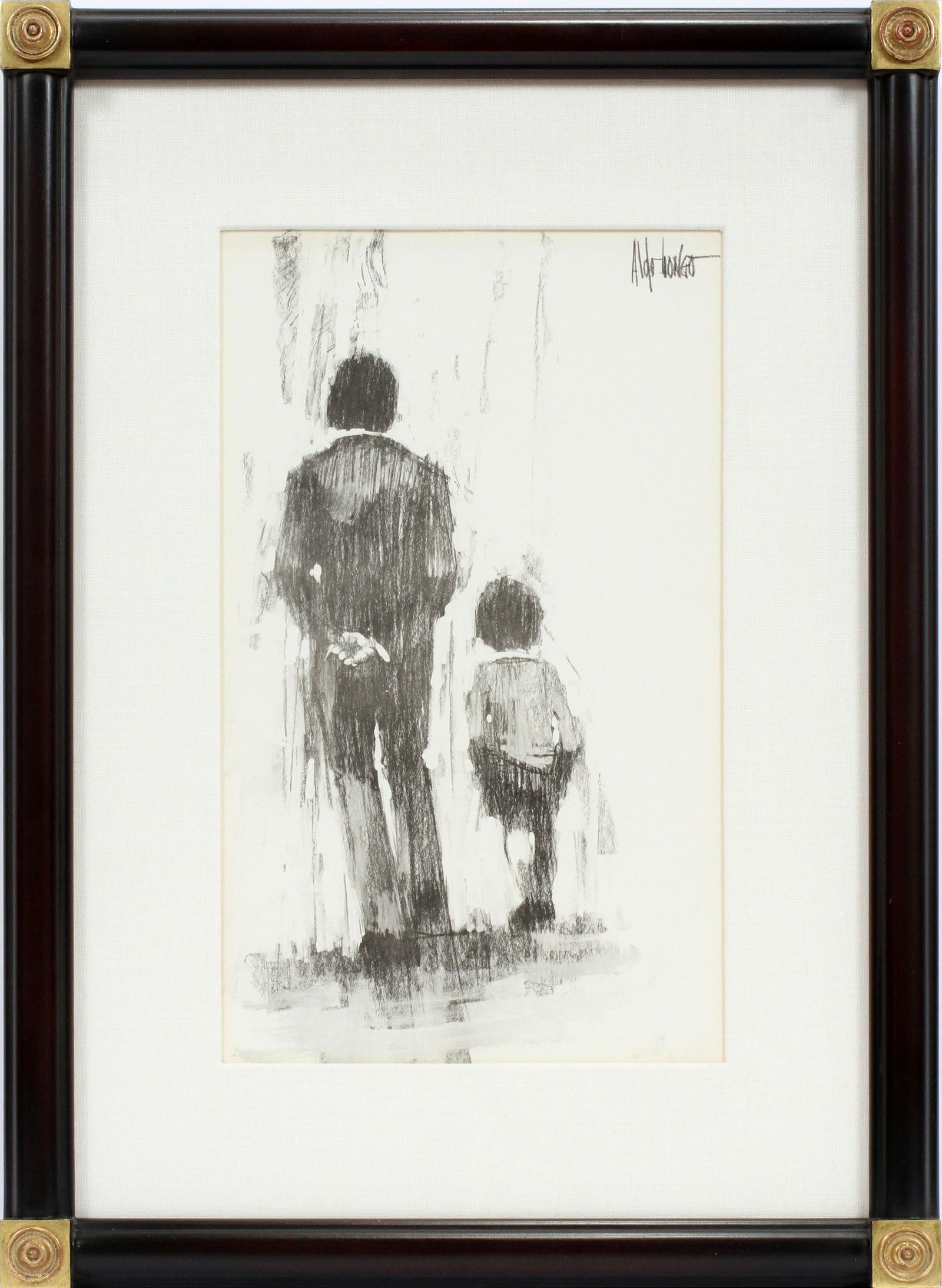 AFTER ALDO LUONGO, OFFSET BLACK AND WHITE PRINTS TWO, H (1 of 4)