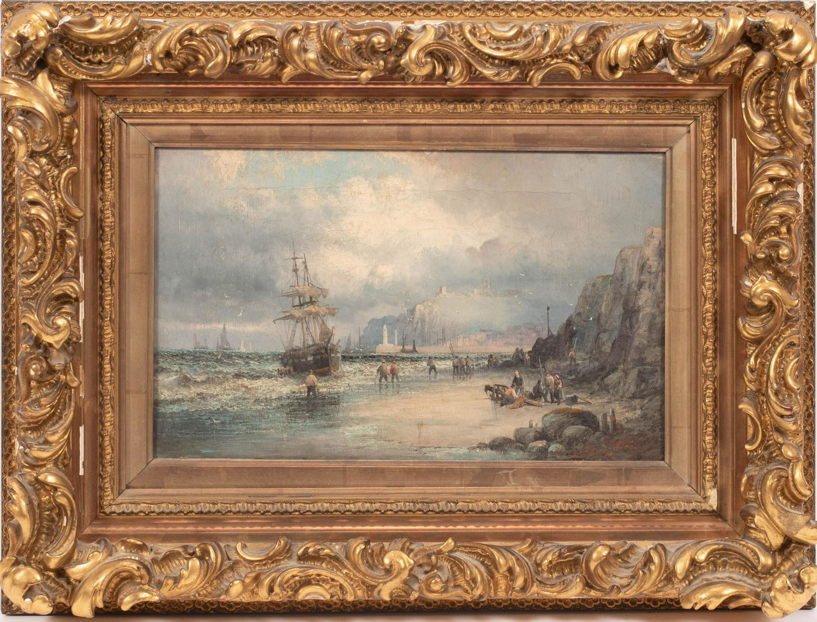 WILLIAM THORNLEY (BRITISH, FL. 1830-1898) OIL ON (1 of 8)