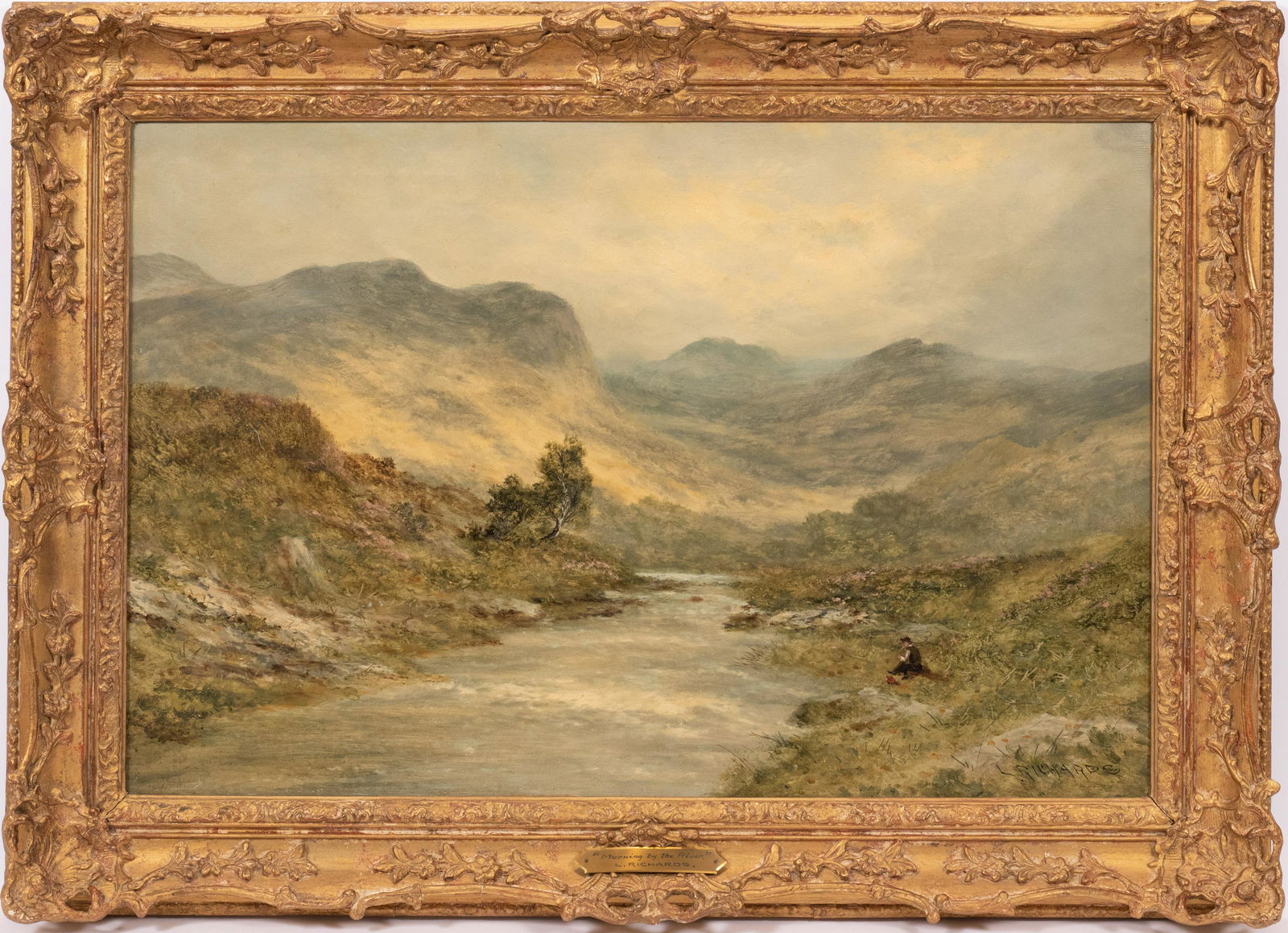 DANIEL SHERRIN ,THE ELDER (ENGLISH 1868-1940) OIL ON (1 of 6)