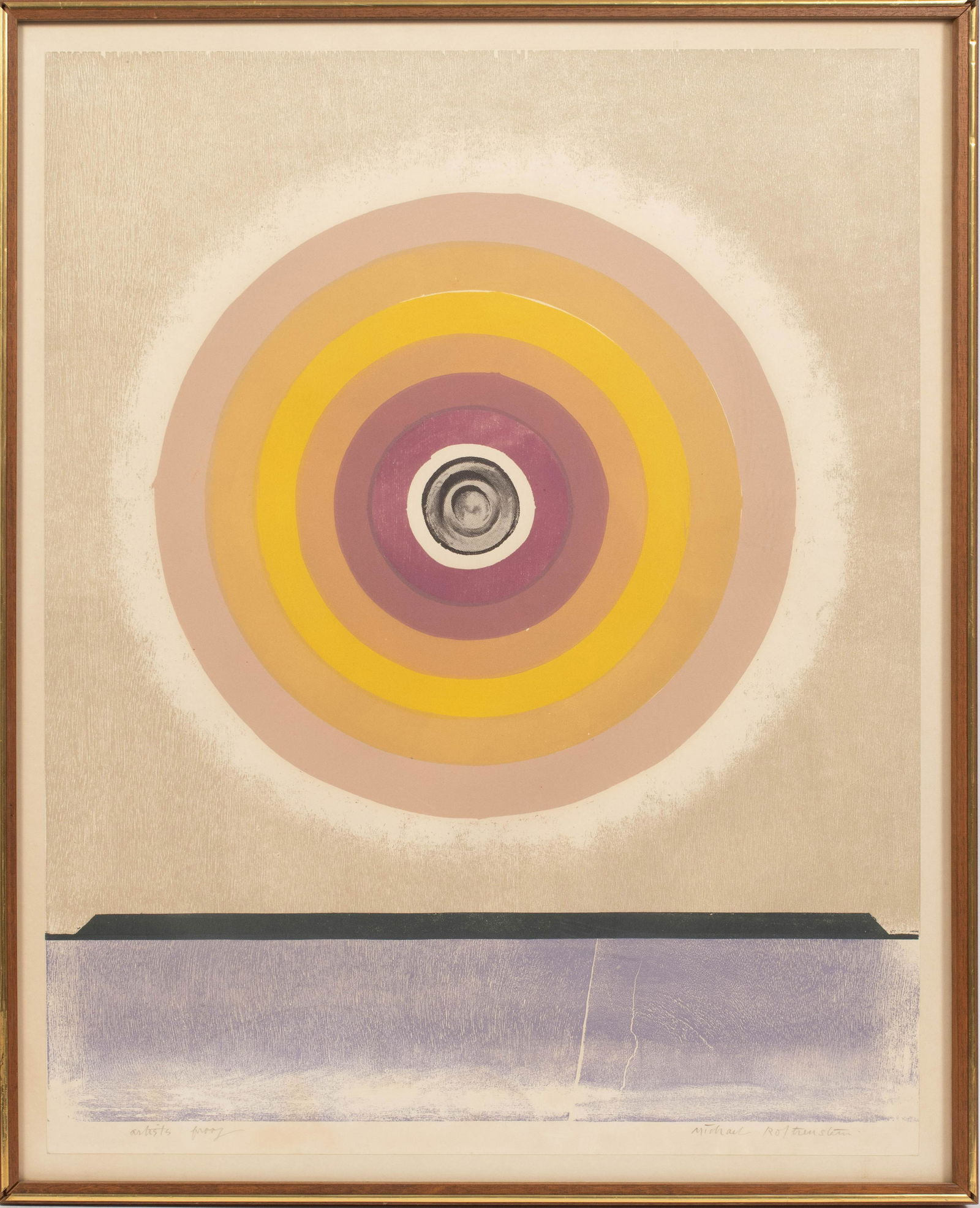 MICHAEL ROTHENSTEIN (BRITISH, 1908-1993) LINOLEUM & (1 of 4)