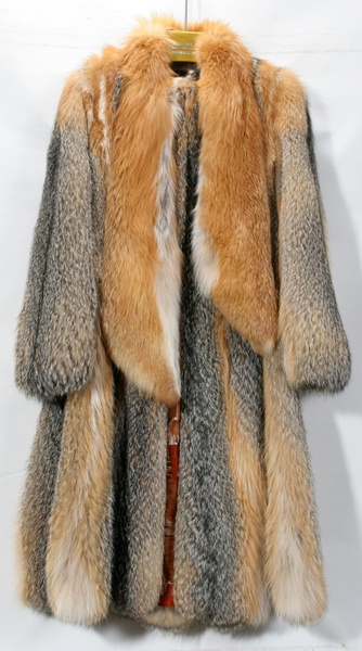 Full Length Lady's Fox Fur Coat