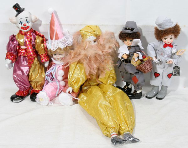 heritage dolls clown