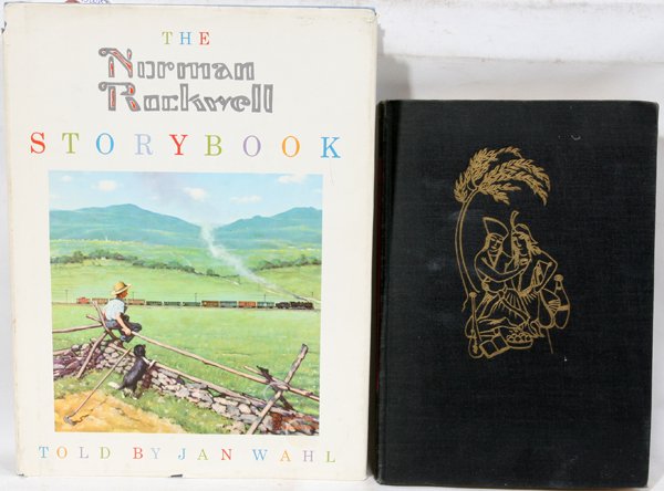 NORMAN ROCKWELL SIGNED BOOK BY JAN WAHL ALSO: NORMAN ROCKWELL SIGNED BOOK BY JAN WAHL ALSO RUBIYAT OF OMAR KHAYYAM TWO:The Norman Rockwell story book by Jan Wahl, signed by Norman Rockwell. Also the Rubiyat of Omar Khayyam published by Grosset & 