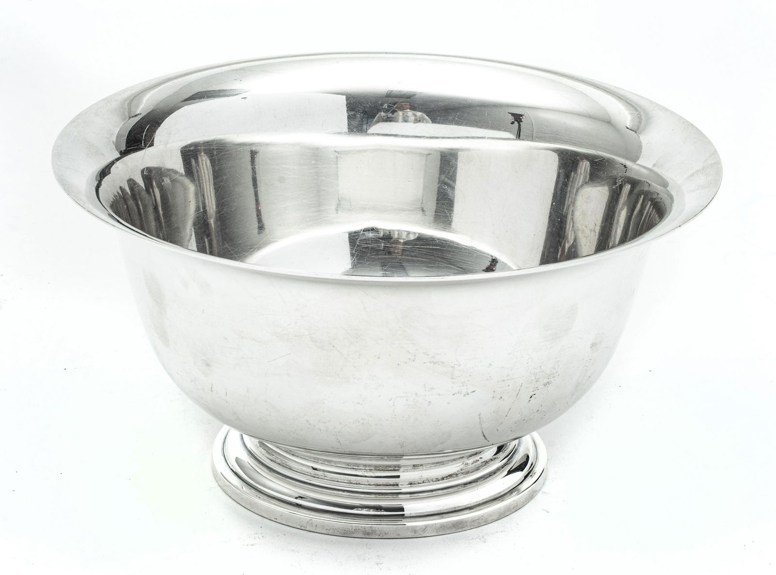 RANDAHL STERLING SILVER REVERE STYLE BOWL C. 1950 H (1 of 2)