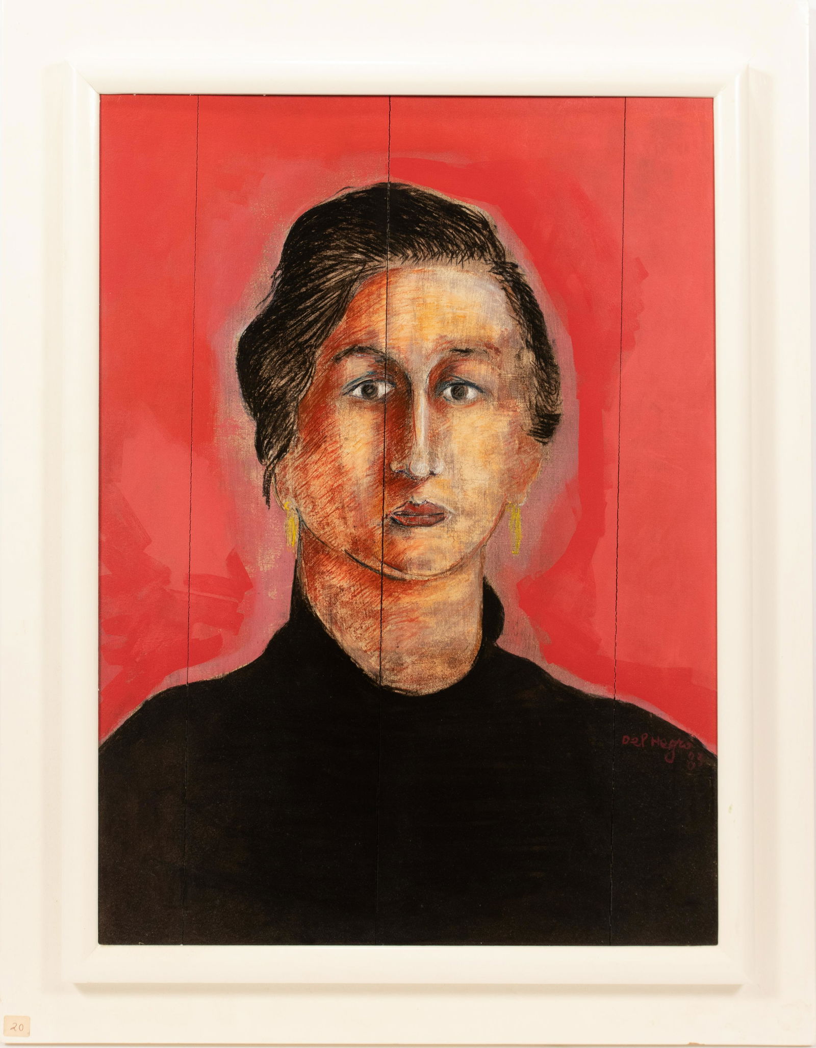 UMBERTO  DEL NEGRO (ITALIAN, (1940-2017) OIL & PASTEL (1 of 6)